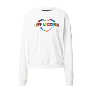 Love Moschino Tréning póló 'SPEZZ'  vegyes színek / fehér
