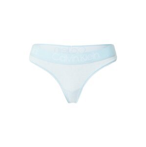 Calvin Klein Underwear String bugyik 'Thong'  világoskék / fehér