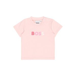 BOSS Kidswear Póló  rózsaszín / rózsaszín / fehér / világos-rózsaszín