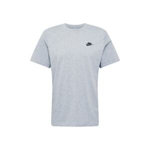 Nike Sportswear Póló 'Club'  tengerészkék / szürke melír