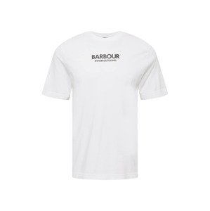 Barbour International Póló 'Formula'  fekete / fehér