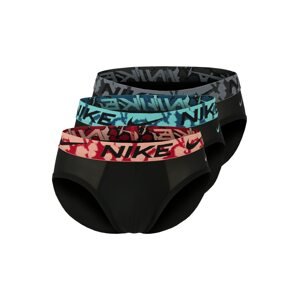 NIKE Sport alsónadrágok  vízszín / szürke / piros / fekete