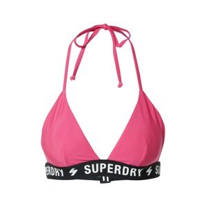 Superdry Bikini felső  rózsaszín / fekete / fehér