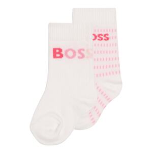 BOSS Kidswear Zokni  fehér / rózsaszín / púder / pitaja