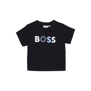 BOSS Kidswear Póló  tengerészkék / fehér / világoskék / galambkék