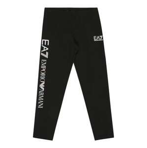 EA7 Emporio Armani Leggings  fekete / fehér / világos-rózsaszín / világoskék
