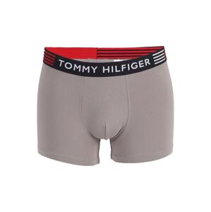 Tommy Hilfiger Underwear Boxeralsók  szürke / piros / fekete / fehér