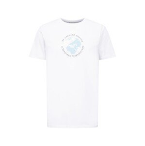 By Garment Makers Póló 'Penley'  fehér / világoskék / tengerészkék