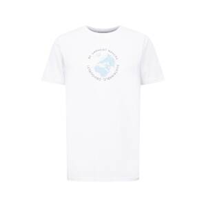 By Garment Makers Póló 'Penley'  tengerészkék / világoskék / fehér