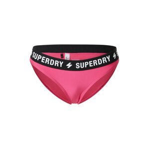 Superdry Bikini nadrágok  világos-rózsaszín / fekete / fehér