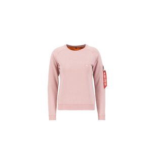 ALPHA INDUSTRIES Tréning póló  rózsaszín / piros / fehér