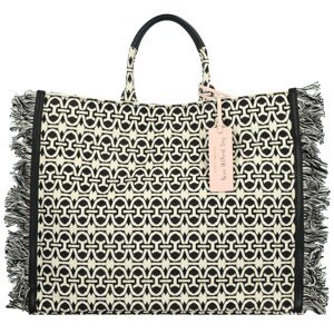 Coccinelle Shopper táska 'Never Without Bag'  fekete / krém