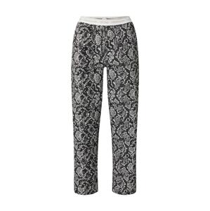 Calvin Klein Underwear Pizsama nadrágok  fekete / természetes fehér
