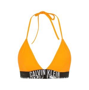 Calvin Klein Swimwear Bikini felső  narancs / fekete / fehér