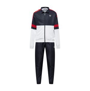 Sergio Tacchini Jogging ruhák 'Fascia'  fehér / éjkék / piros