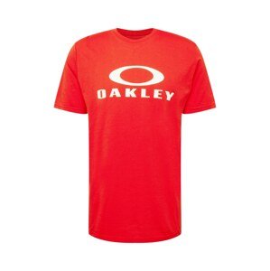 OAKLEY Póló 'BARK'  piros / fehér