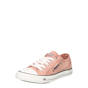 Dockers by Gerli Rövid szárú edzőcipők  fáradt rózsaszín / fekete / fehér