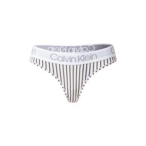 Calvin Klein Underwear String bugyik  krém / teveszín / fekete