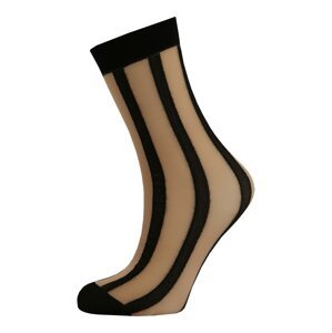 Swedish Stockings Zokni 'ROBIN'  pezsgő / fekete