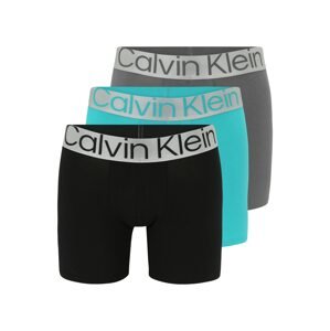 Calvin Klein Underwear Boxeralsók  vízszín / szürke / szürke melír / fekete