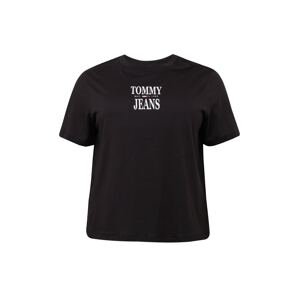 Tommy Jeans Curve Póló  fekete / fehér / piros / tengerészkék