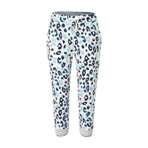 Mey Pizsama nadrágok 'Night2Day'  kék / rózsaszín / fekete / fehér