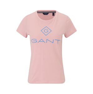 GANT Póló  kék / fáradt rózsaszín