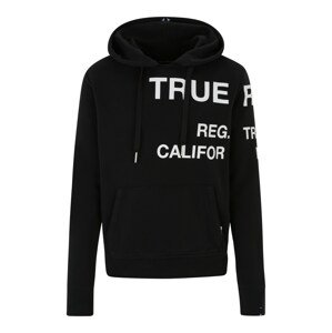 True Religion Tréning póló 'LETTER PRINT'  fekete / fehér