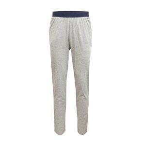 JACK & JONES Pizsama nadrágok 'MILLER'  tengerészkék / világosszürke / fehér