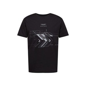 Hackett London Póló 'KINETIC'  szürke / fekete