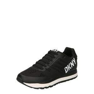DKNY Rövid szárú edzőcipők 'JAXSON'  fehér / fekete