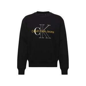 Calvin Klein Jeans Tréning póló  sárga / fekete / fehér