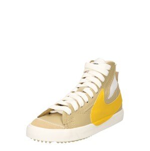 Nike Sportswear Magas szárú edzőcipők 'Jumbo'  világosbarna / fehér / sárga