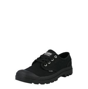 Palladium Rövid szárú sportcipők 'Pampa Oxford'  fekete / fehér