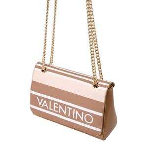 Valentino Bags Válltáska  teveszín / világos-rózsaszín / természetes fehér