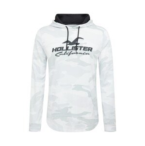 HOLLISTER Tréning póló  fehér / opál / tengerészkék