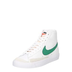 Nike Sportswear Magas szárú sportcipők 'Blazer Mid 77'  világosszürke / zöld / fehér