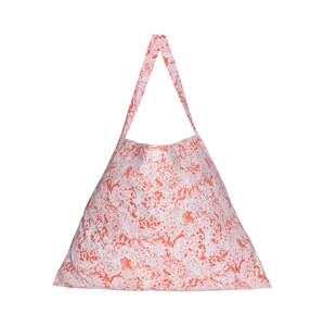 VERO MODA Shopper táska 'Lea'  fehér / természetes fehér / rózsaszín / narancs