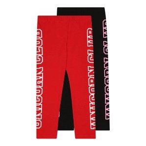 Trendyol Leggings  piros / fekete / fehér / világos-rózsaszín