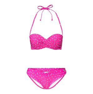 BUFFALO Bikini  neon-rózsaszín / világoskék / világos sárga / bézs