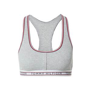 Tommy Hilfiger Underwear Melltartó  sötétkék / szürke melír / piros / fehér