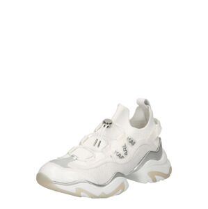 Karl Lagerfeld Belebújós cipők 'GEMINI'  fehér / ezüstszürke