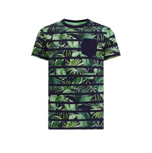 WE Fashion Póló  tengerészkék / smaragd / kiwi / világoszöld