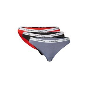 Calvin Klein Underwear Slip  grafit / piros / fekete / fehér
