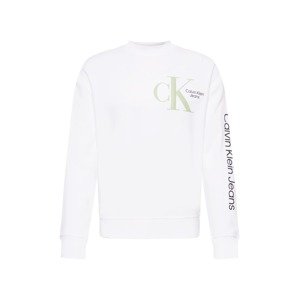 Calvin Klein Jeans Tréning póló  menta / fekete / fehér