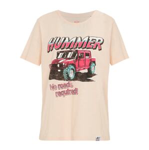 Recovered Póló 'No Roads Required Hummer'  vegyes színek / rózsaszín