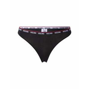 Moschino Underwear String bugyik  fekete / piros / fehér