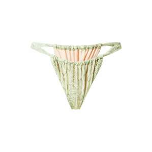 TWIIN Bikini nadrágok  pasztellzöld / szürke