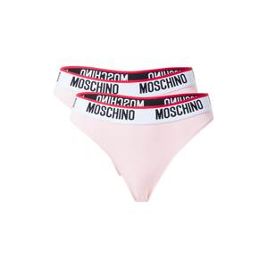 Moschino Underwear String bugyik  rózsaszín / fekete / fehér / rózsaszín