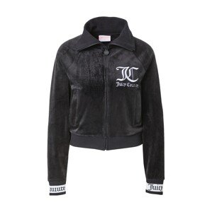 Juicy Couture Tréning dzseki 'KINLSEY'  fekete / fehér